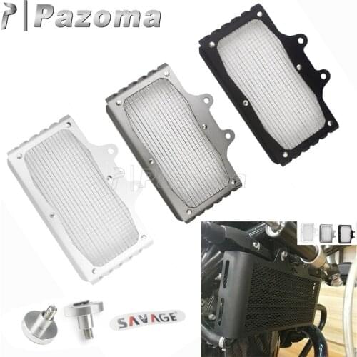 For BMW R NINE T Scrambler Urban GS Race Pure 2014-2018 Black Gray Silver Motorbike Radiator Grille Cover Guard Oil Cooler Cover