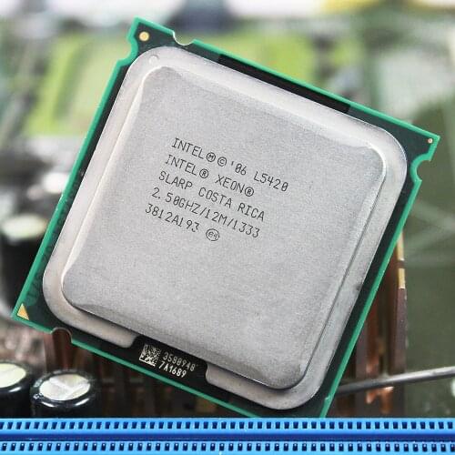Intel Xeon L5420 LGA 775 CPU 771 to 775CPU/2.5GHz /LGA771/L2 Cache 12MB/Quad-Core/)
