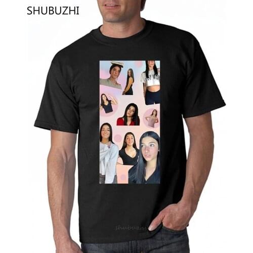 Charli Damelio Collage Unisex T Shirt Charli Dameliot Shirt For Men And Women male brand teeshirt men summer cotton t shirt
