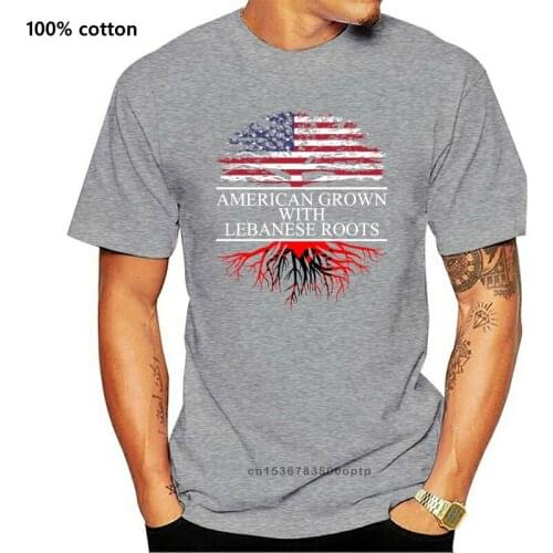Men tshirt Short sleeve American grown with Albanian Roots T Shirt Classic T Shirt O neck Women t-shirt