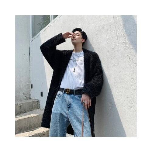 IKKB Men's Knitted Coats