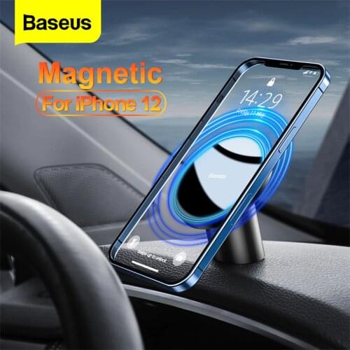 Baseus Magnetic Car Phone Holder Auto Mount Air Phone Stand Support For iPhone 12 pro Max mini Magnet Universal Cellphone Holder