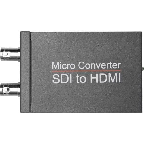 Micro Converter SDI To HDMI Mini 3G HD SD-SDI Video Adapter With Audio For Camera Auto Format Detection