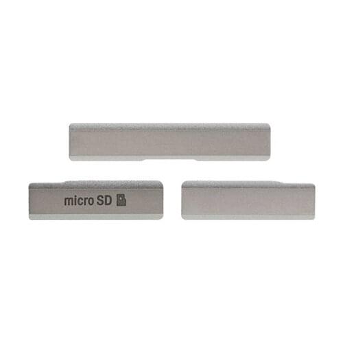 Mobie Phone For Sony Xperia Z1 L39h SD Card SIM Card USB Charging Slot Port Dust Plug Block Cover