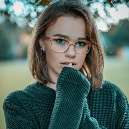 Fashion Transparent square glasses clear frame Women Spectacle glasses Eyeglasses Frame optical frames clear lenses RW2008