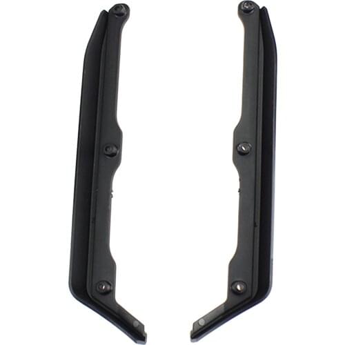 Set of 2 RC Car Parts Plastic RC Bottom Chassis Protection 1/14 RC Car Accessory for 1:14 Wltoys RC Car Model