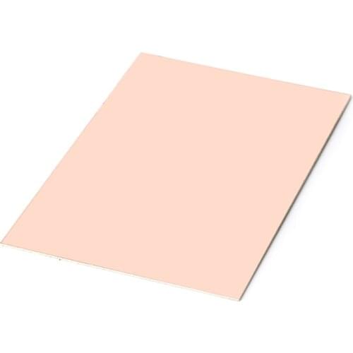 One Side Glass Fiber PCB Copper Clad Plate Laminate Circuit Board 12x18cm 1.5mm wholesale