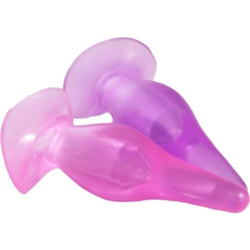 Huge Soft Jelly Anal Toys sucker Butt Plug , Adult Sex Products Sex Toys for couples lover games gay lesbian anus toy
