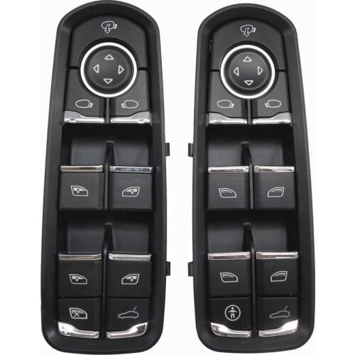 For Porsche Panamera Cayenne Macan Front Door Window master Switch 7PP959858MDML car-styling