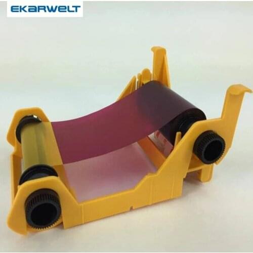 Compatible with 800011-140 YMCKO Ribbon 100 Zebra Zxp Series 1 Printing Strengthened Mixture