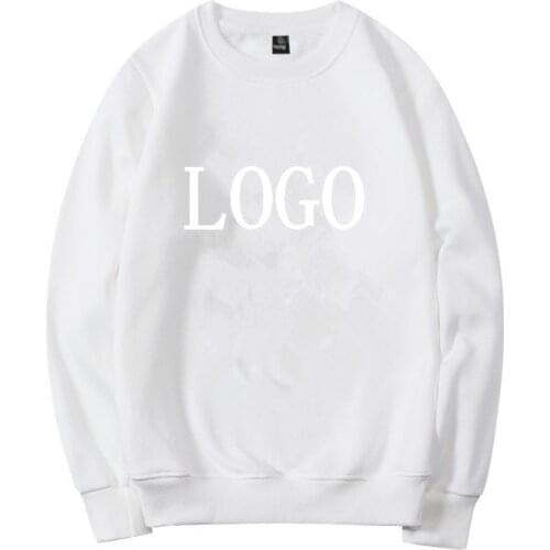 Sweatshirts Ladies Warm Hip Hop Personal Customized Logo Printing