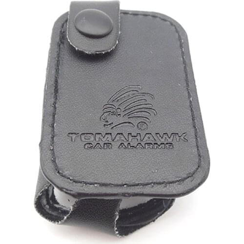 TW9010 Leather case for Tomahawk TW9010 TW9020 TW9030 Car remote controller two way car alarm system free shipping
