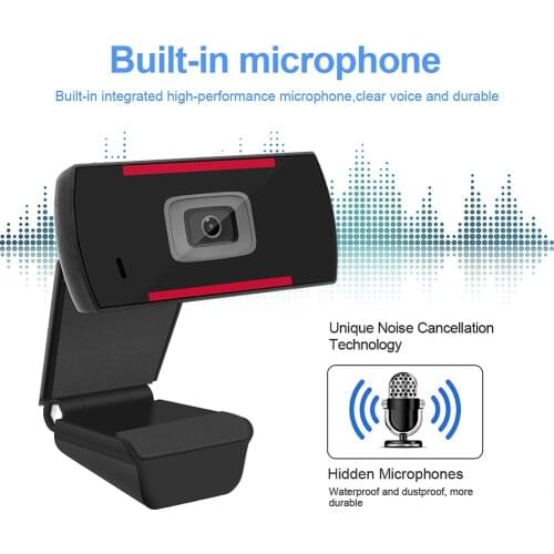 Webcam with Microphone for Desktop Laptop 110-degree Wide Angle Webcam 1080P HD USB Computer Web Camera for PC Zoom Skype Video