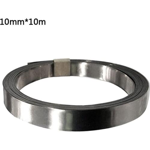 1Roll 10m 18650 Li-ion Battery Nickel Sheet Plate Nickel Plated Steel Belt Strip Q81F