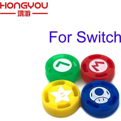 10pcs Thumb Grip For Nintend Switch NS Rocker cap for Nintendo Switch Joy-Con Controller