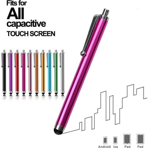 2Pcs Stylus Pen for iPhone Mobile Phone Touch Screen Capacitive Pen For iPad Tablet For Samsung For Huawei For Xiaomi Smartphone