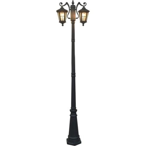 H≈2.3M)Outdoor Waterproof Garden Light Outdoor Park Roadside Garden Landscape High Pole Light Garden Waterproof Street Light