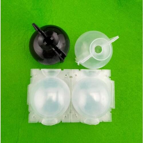5pcs 8cm Fruit Plant Tree Rooting Ball Root Box Plastic Transparent Flower Grafting Rooter Growing High-pressure Breeding M20