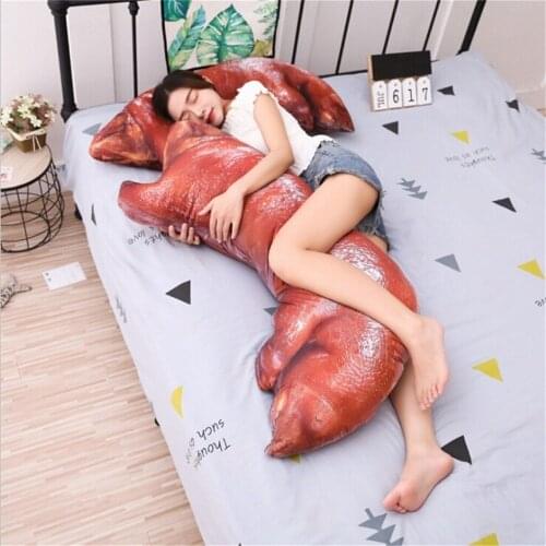 Creative Simulation Trotter Plush Toys Real Like Stuffed Food Pillow Realistic Sofa Pillow Cushion Children Kids Christmas Toys