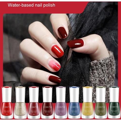 Water-Based Peelable Nail Polish For Kids Pregnant Women Natural Non-toxic Quick-drying Nail Varnish Easy Remove Nail Lacquer