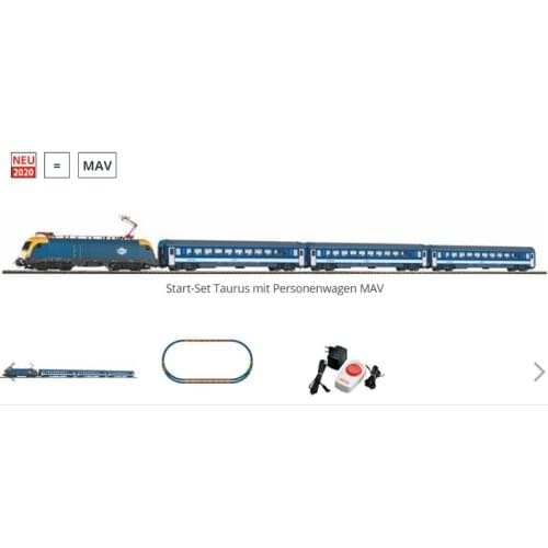 Simulation Train Model Set Tram + 3 Cars + Track + Controller Toy Gift