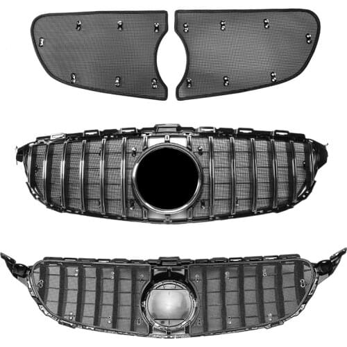 Suitable for Benz Mercedes C-class Glc e Modified Nose Hair Air Intake Grille Insect Proof Net Water Tank Protective Cover 20 Gl
