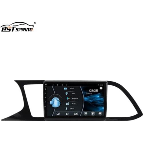 Bosstar gps navigation player multimedia radio For Seat Leon 3 2012-2020 support bt wifi