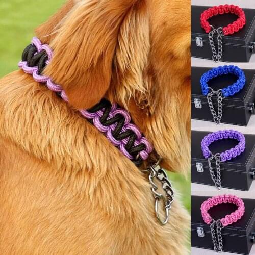 Nylon Dog Leashes For Large Dogs Durable Strong Pet Walking Training Leash Cats Dogs Harness Collar Lead Adjustable Strap Belts