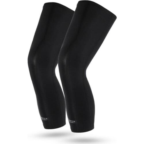 New Sports Knee Pads Copper Fiber Outdoor Fitness Knee Rehabilitation Elastic Protection Long Protective Protective Gear