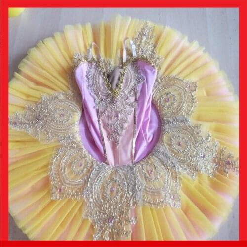 2019 New Children Girls Swan Lake Costume Professional Ballet Tutu Kid Ballerina Dress Ballet Leotards For Women Shiny Dancewear