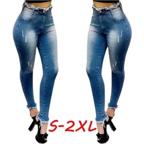 Womens Jeans Tassels Sexy Womens Jeans Womens Trousers Mom Jeans
