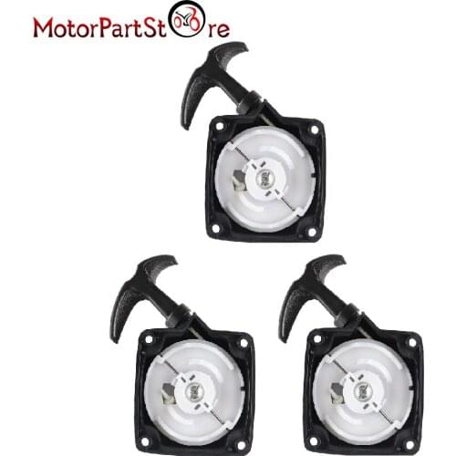 Recoil Pull Start Starter For 33cc 43cc 47cc 49cc Pocket Dirt Bike Scooter Chopper ATV Brush Cutter Lawn Trimmer Lawn Mower