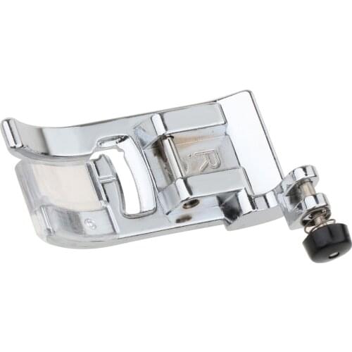 #820506007 Zig Zag Foot with Leveling Button (R) for Babylock Brother Singer Sewing Machine