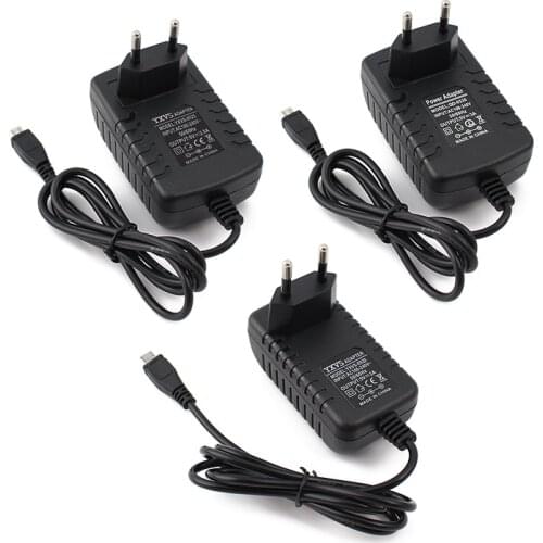 Raspberry pi Micro USB Adapter 5V 2A 2.5A 3A Power Supply 100V-240V TO 5V Volt Charger Power Adapter Micro USB Port For RPI 3
