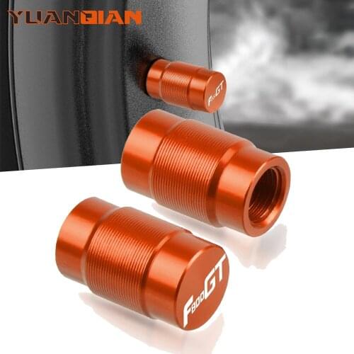 Motorcycle Accessories Couple Aluminum For BMW F800GT F 800 GT T Vehicle Wheel Tire Valve Stem Caps Covers For Universal cycle