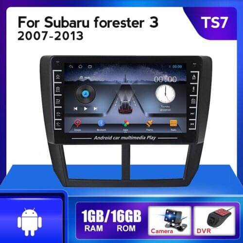 HD IPS Android Auto Car Radio Player For Subaru Forester 3 WRX 2007-2014 GPS Multimedia Navigation Head Unit Wifi 1080P Video BT