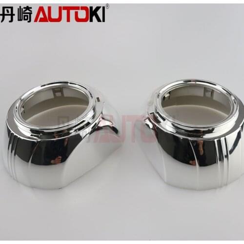 Free Shipping Universal 3.0 Projector Lens Mask S-MAX Length with Plastic Ring for Koito Q5 Hella G3 Hella G5 WST With PC Rings