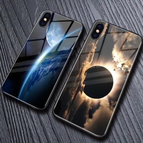 For Samsung S8 Case Tempered Glass Case Hard Back Cover Gorgeous For Samsung S8 S9 plus S10 S20pro Note8-20