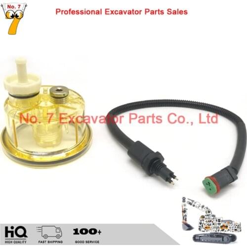 PC200-8 PC350-8 Oil Water Separator Sensor 600-311-3720 600-311-3721 3722 Fuel Filter Sensor For Komatsu Excavator PC160 PC190