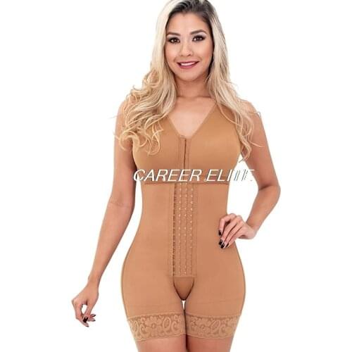 Fajas Colombianas Reductora Body Shaper Waist Trainer Corset Shapewear Butt Lifter Thigh Trimmer Postpartum Slimming Underwear