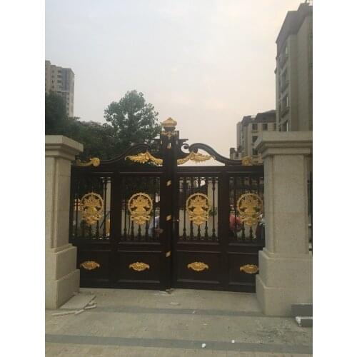 Hench 100% hot dip galvanized steel iron gates model hc-ig12