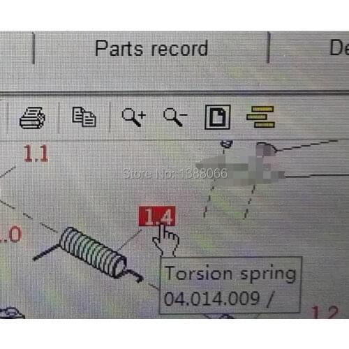LANBOFFSETPRESS 04.014.009 GTO52 torsion spring gto spring