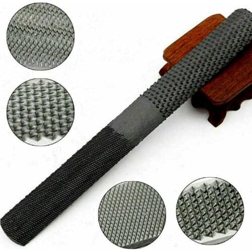 4 in 1 Woodworking Rasp File Carbon Steel Versatile Machinist Multifunctional Tool Flat Mill Half-round Second-cut Sharpen tool