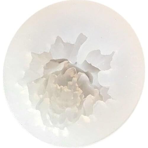 Transparent Silicone Rose Flower Mold Jewelry Fondant Cake Mold for DIY Crafts