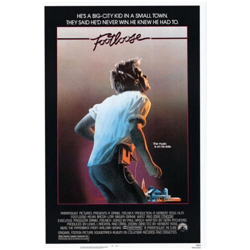 FOOTLOOSE Movie Art Film Print Silk Poster Home Wall Decor 24x36inch