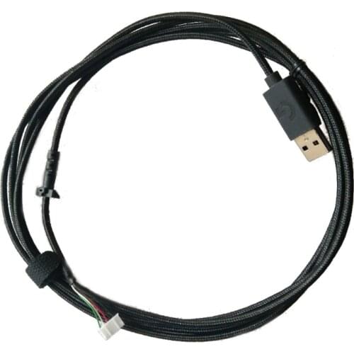 Replacement Durable Nylon Braided USB Mouse Cable Mouse Lines for for logitech G403 hero Wired GPRO Wired G102 Mouse