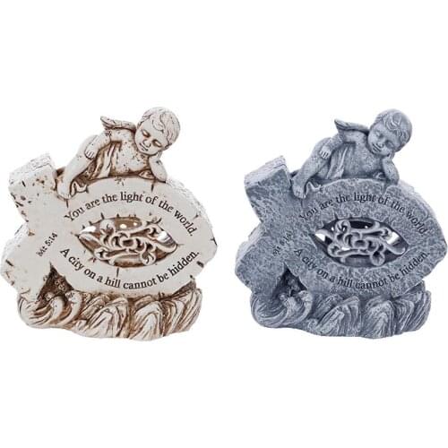 Jesus Angel Figurine Nativity Birth Of Jesus Ornament Catholic Religious For Home Decor Figurines Resin Home Living Room Decor