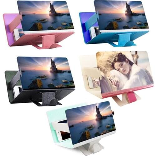 Universal Mobile Phone 3D Screen HD Video Amplifier Magnifying Glass Stand Bracket Holder