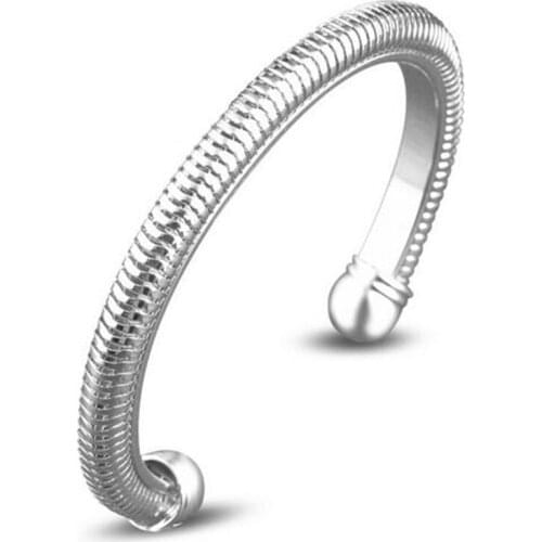 WQQCR Boutique Serpentine Bone Silver colorJewelry Gold Bracelet Ethiopia Bracelet and Bracelet Ethiopia Bangle Jewelry Gift