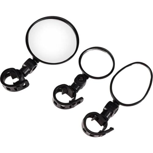1PCS Bike Mirror Handlebar Rear view Mirror Wide Angle 360 degree Rotate Bicycle Mirror MTB Road Bike Bicycle Accessories